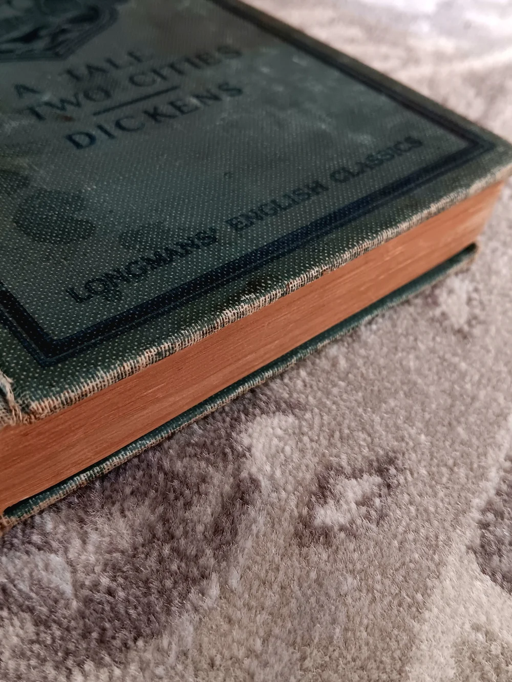 1920 A TALE OF TWO CITIES LONGMANS ENGLISH CLASSICS HC VINTAGE READING COPY